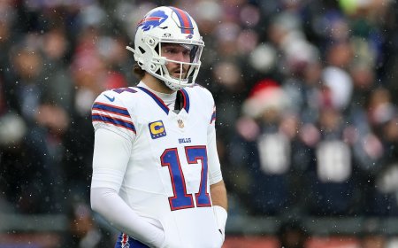 Why did Josh Allen throw up on sideline against Patriots? Bills QB says it 'basically happens every game'
