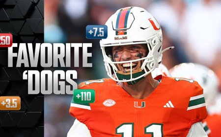Favorite 'Dogs: Back Hurricanes in CFP First Round, Titans at Chiefs
