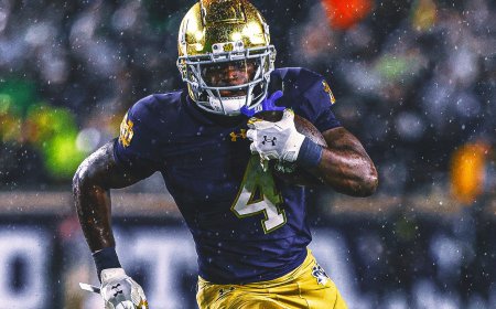 Notre Dame RB, Heisman Finalist Jeremiyah Love Declares for 2026 NFL Draft