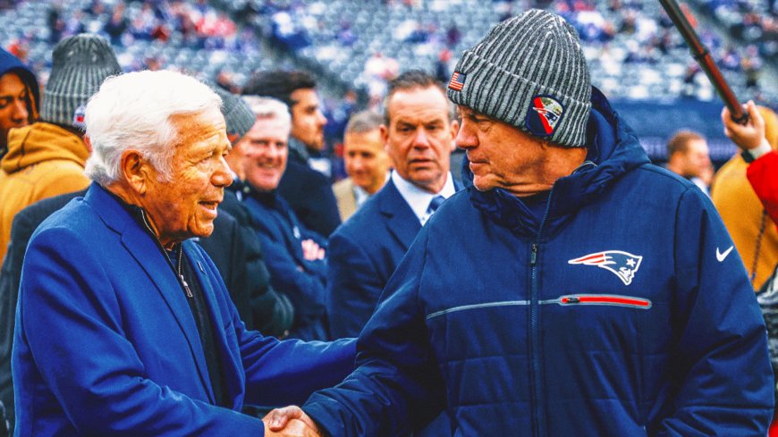 Bill Belichick, Robert Kraft Among Finalists for Pro Football Hall of Fame