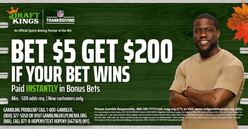 Use DraftKings promo code to get $200 bonus bets by targeting Eagles-Chargers on MNF, Suns-Timberwolves NBA