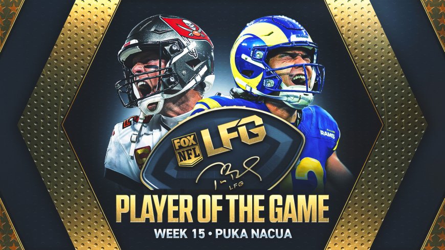 Puka Nacua Wins Tom Brady's LFG Player of the Game, Draws Larry Fitzgerald Comp