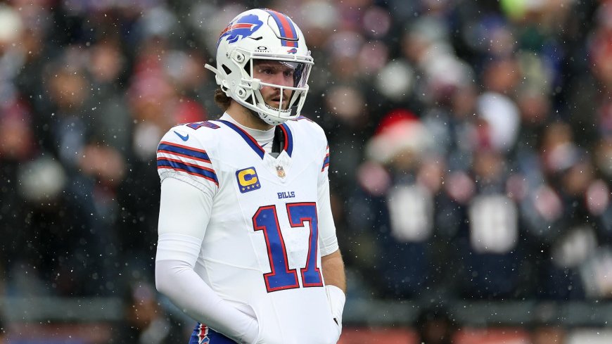 Why did Josh Allen throw up on sideline against Patriots? Bills QB says it 'basically happens every game'