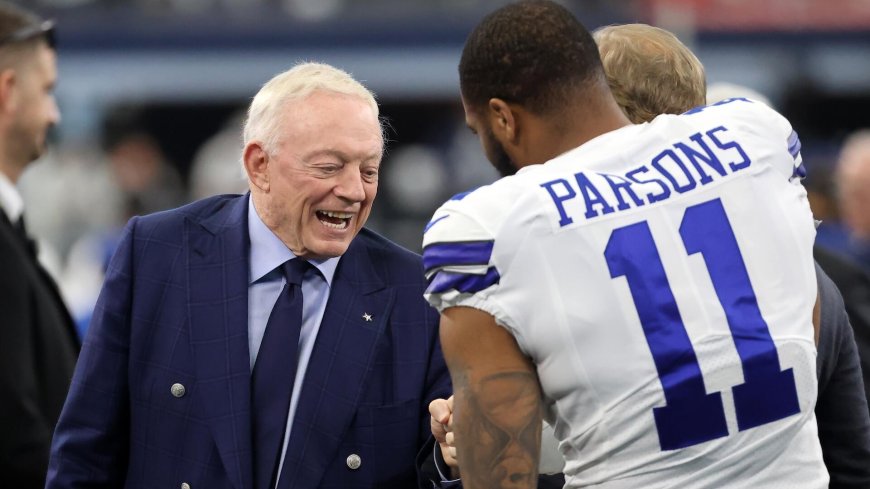 Cowboys' Jerry Jones says he's 'sad' for Micah Parsons after Packers star pass rusher suffers torn ACL