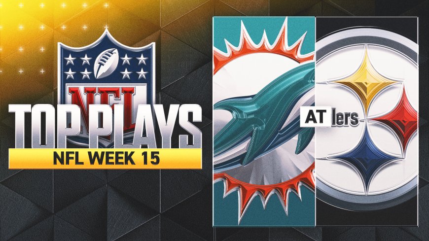 Dolphins vs. Steelers MNF Highlights: Pittsburgh Improves AFC North Lead With Win